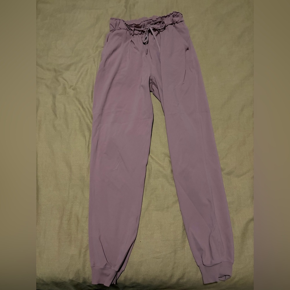 Rose Lululemon Jogger Pants